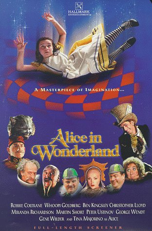 Cover image : (VHS) Alice in Wonderland (1999)