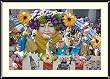 Grapes of Revelry at New Orleans' Mardi Gras Photograph - Beautiful approx. 22"x26" Framed & Matted - 7/8" Rounded, Shiny, Black Metal Frame - fPhotographic Print by Carol M. Highsmith