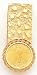 14k Money Clip With Coin