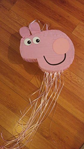 Pig Birthday Pull String Pinata