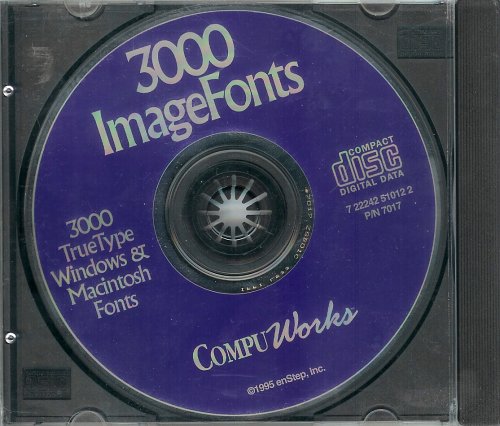 3000 Image Fonts