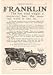 1908 Franklin 6-Cylinder Touring-Car Dead Weight Print Ad (16870)