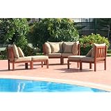 Chesapeake 6pc Outdoor Patio Sectional Set - Desert Sage