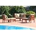 Chesapeake 6pc Outdoor Patio Sectional Set - Desert Sage