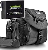 KIT Mantona Premium System Tasche schwarz + PATONA PREMIUM SERIES Akku f&uuml;r CANON LP-E8 f&uuml;r CANON EOS 550D 600D 650D 700D