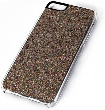 Glowing Colorful Flash Power Glitter Skin Hard PC Back Case Cover for Apple iPhone 5