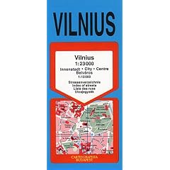 Vilnius Map (Cartographia City Map) (German Edition)