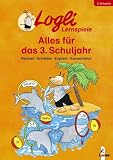 Logli Lernspiele - Alles f&uuml;r das 3 - Schuljahr - Sammelband: Rechnen - Schreiben - Englisch - Konzentration - Erich Krause, Roland Volk, Stephanie K&uuml;hl