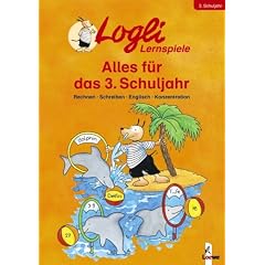 Logli Lernspiele - Alles f�r das 3. Schuljahr. Sammelband Rechnen. Schreiben. Englisch. Konzentration