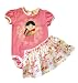 Baby Nay It's A Small World Pink Bodysuit and Skirt Set