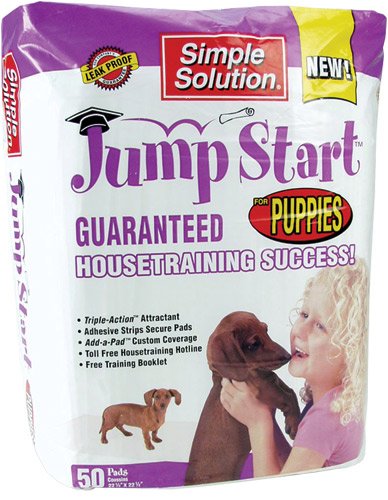Childrens Toyshop  Pet Supplies : Jump Start Puppy Pads - 50 count