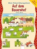 Auf dem Bauernhof - Mein R&auml;tsel-&Uuml;bungsblock - Katrin Merle