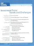  : Investment Firms: Trends and Challenges