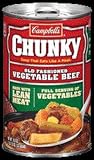 Campbell's Chunky Old Fashioned Vegetable Beef Soup 18.8 oz (Pack of 12)
