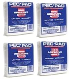 PEC-PAD Lint Free Wipes 4x4 100per/Pkg (4 Pack)