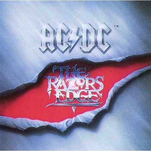  AC/DC - The Razors Edge - Cling On Decal - Sticker Rock