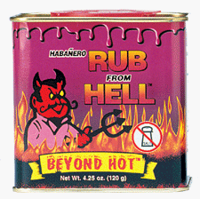 Habanero Rub From Hell