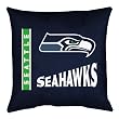 Seattle Seahawks NFL "Locker Room Collection" Toss Pillow (17"x17")