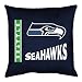 Seattle Seahawks SET OF 2 LR DECORATIVE BED/SOFA TOSS PILLOWS