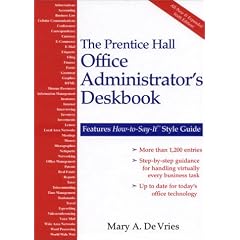 Handbook for Professional Secretaries and Administrative Assistants