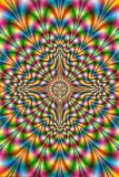 Psychedelic Pulse Optical Illusion Art Poster Print - 24x36 Collections Poster Print, 24x36
