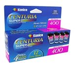 Konica Minolta 400 Speed 27 Exposure 35mm Film (4 Pack)