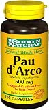 GOod'N Natural - Pau d'Arco 500 mg, 100 Caps