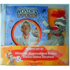 Mr. Magorium's Wonder Emporium Exclusive Gift Set Sock Monkey & Book
