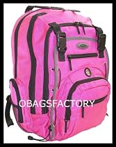 KEMYER 15.4" Matrix Laptop Case Notebook Bag Computer Backpack 94684 Hot Pink