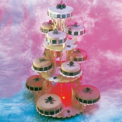 Paderno World Cuisine 12-Tray 4 Tier Food Display (Serves 145-155)