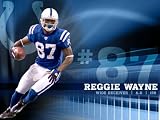Reggie Wayne HD 11x17 Indianapolis Colts #01 HDQ