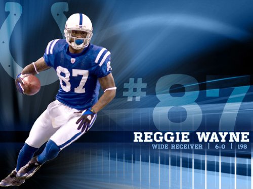 Reggie Wayne HD 11x17 Indianapolis Colts #01 HDQ