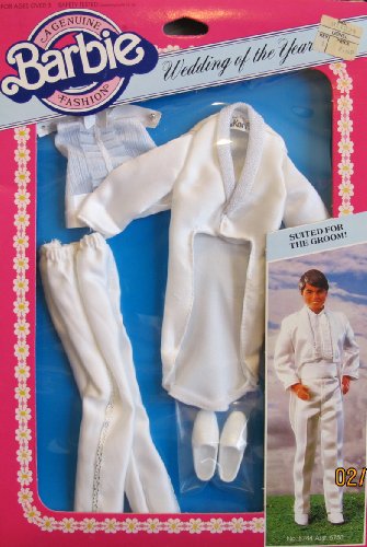 Barbie KEN Fashions Wedding of the Year 'SUITED FOR THE GROOM' Outfit (1982 Mattel Hawthorne)