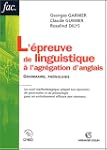 L'�preuve de linguistique � l'agr�gat...