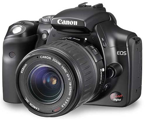 Canon EOS Kiss デジタル・レンズキット(ブラック)[EF-S18-55mm F3.5-5.6 USMセット]