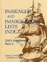 Part 2 Passenger and Immigration Lists Index 2001 Supplement: A Guide to Published Records of More Than 3,681,000 Immigrants Who Came to the New World Between ...
