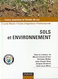 Sols et environnement