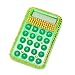 Yellow Crystal Embelished Green Mini Calculator