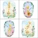 Very Fairy Tinker Bell 4-Piece Self-Stick Wall Art WMW