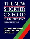 The New Shorter Oxford English Dictionary on Historical Principles