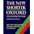 The New Shorter Oxford English Dictionary: With Thumb Index (2 Volume Set)