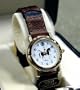 Dressage Black & Brown Laced Rein Leather Watch
