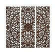 Elegant Wood Carved Decorative Wall Art Plaque