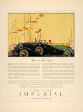 1932 Ad Chrysler Imperial Automobile Convertible Car - Original Print Ad
