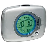 Vibrating Pillow LCD Alarm Clock