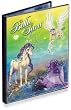 Bella Sara Horses Trading Card Game Collector's Mini Binder - Baby Horses Collage 4 Pocket Card Portfolio