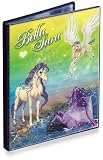 Bella Sara Horses Trading Card Game Collector's Mini Binder - Baby Horses Collage 4 Pocket Card Portfolio