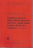 Nonlinear partial differential equations and their applications : Collège de France seminar. Vol.4