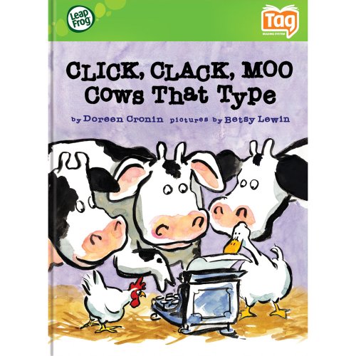LeapFrog®  Tag Kid Classic Storybook Click, Clack, Moo, Cows That Type