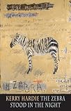 The zebra stood in the night